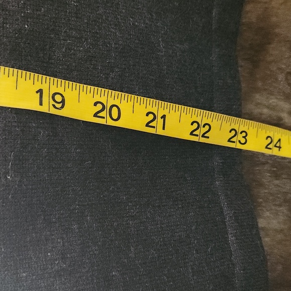 Vintage gray knit fair Isle preppy Quality boho full-zip ski cardigan sweater - Picture 11 of 11